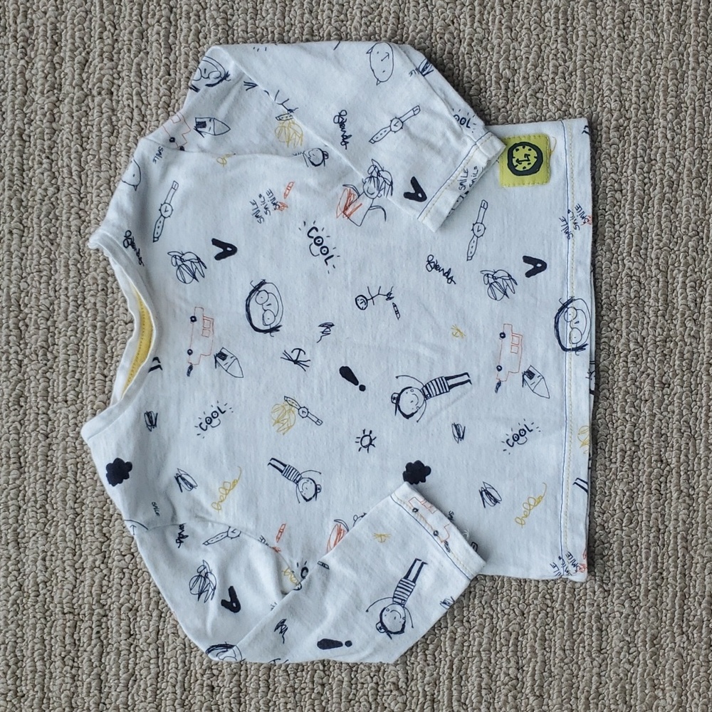 Zara baby boy long sleeve, size 9-12m